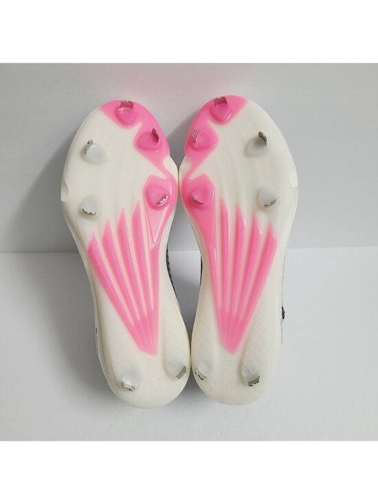 NEW Adidas Adizero Impact+ Metal Baseball Cleats ID0975 Size 12.5 Gray Pink